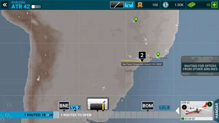 AIRLINE COMMANDER android App screenshot 2